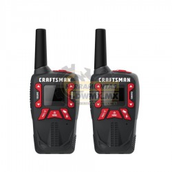 Walkie Talkies Recargable Manos Libres CRAFTSMAN CMXZRAZF333